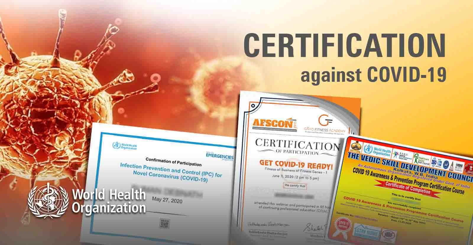 covid certificate